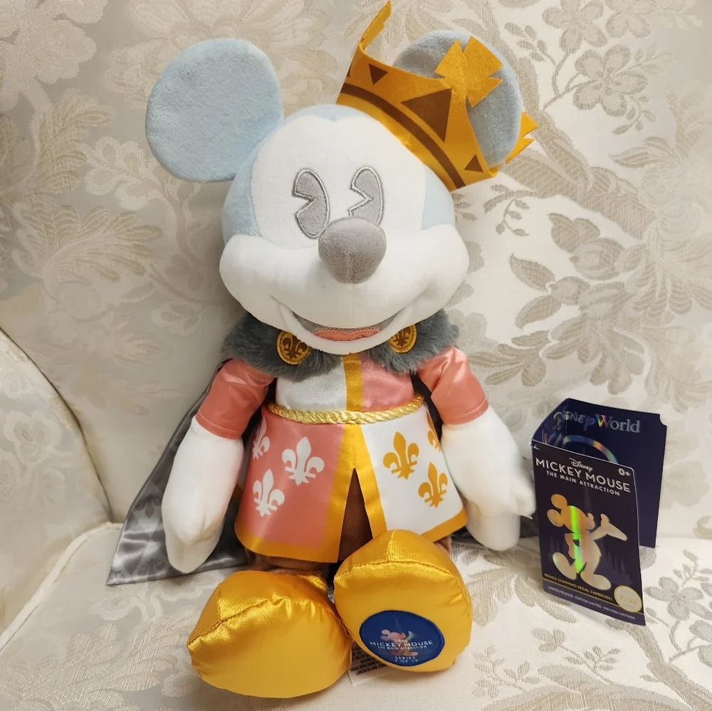 Disney parks 50th Mickey Mouse the main attraction Prince Charming regal